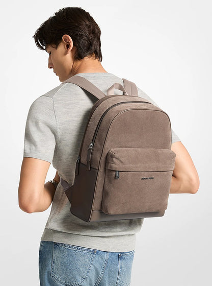 Pacey Suede Backpack Mushroom Mushroom