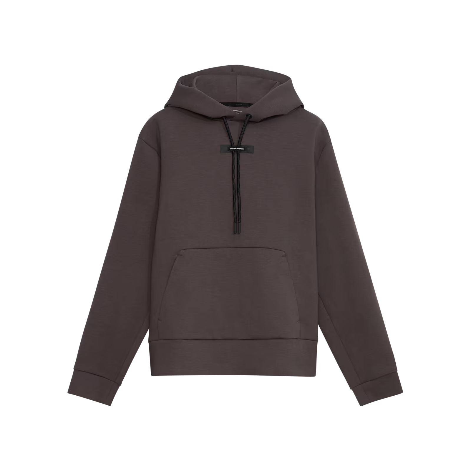 On Focus Tech Hoodie Pebble