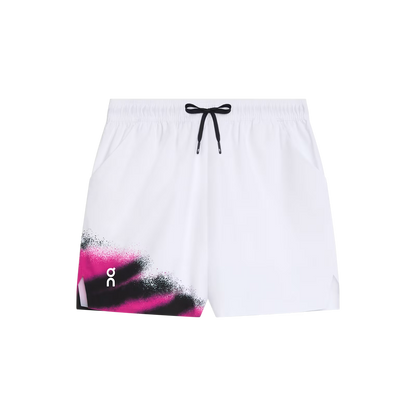 On Court Shorts White | Black