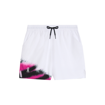 On Court Shorts White | Black