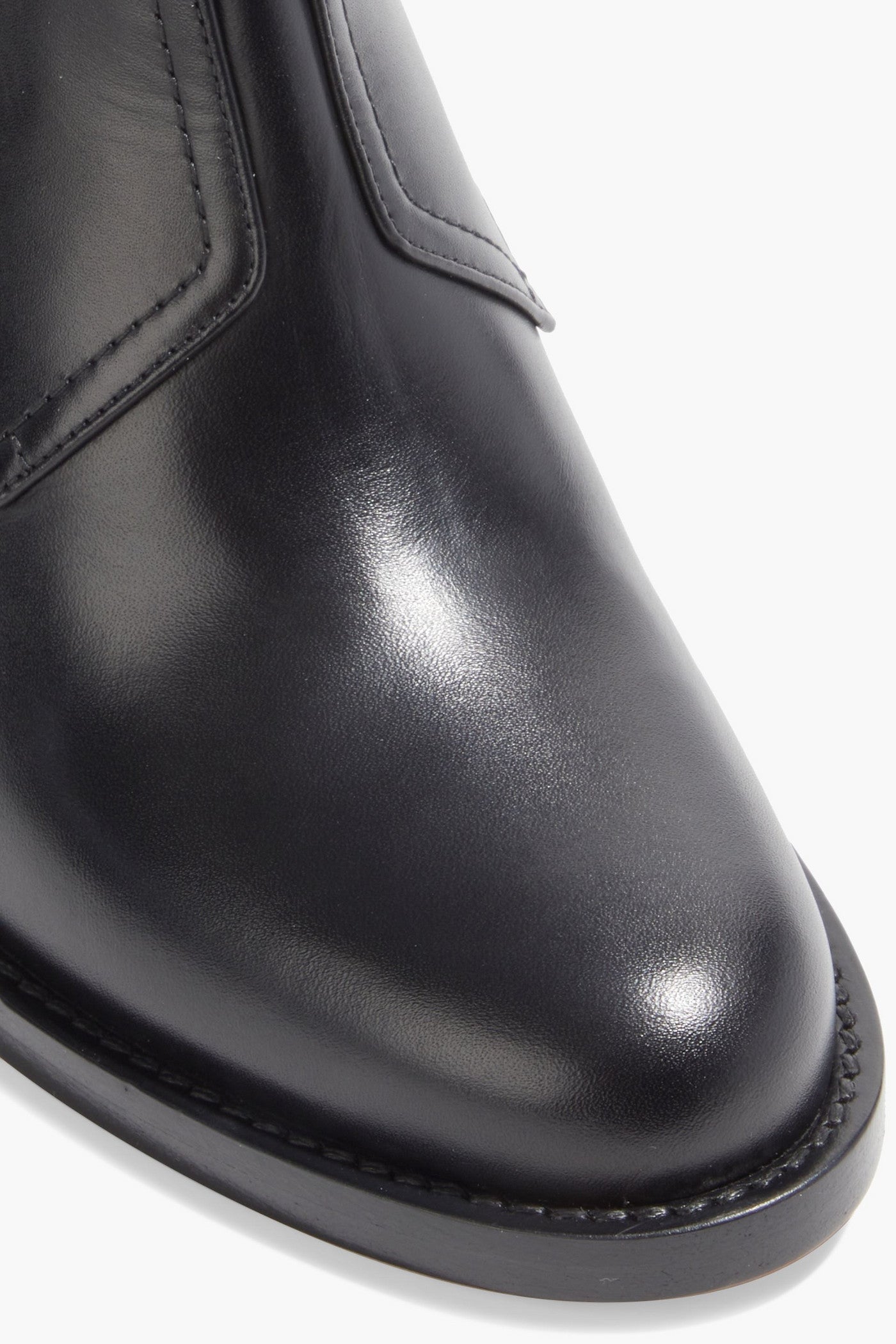 Valentino Garavani Rockstud Leather Ankle Boots Black Women's