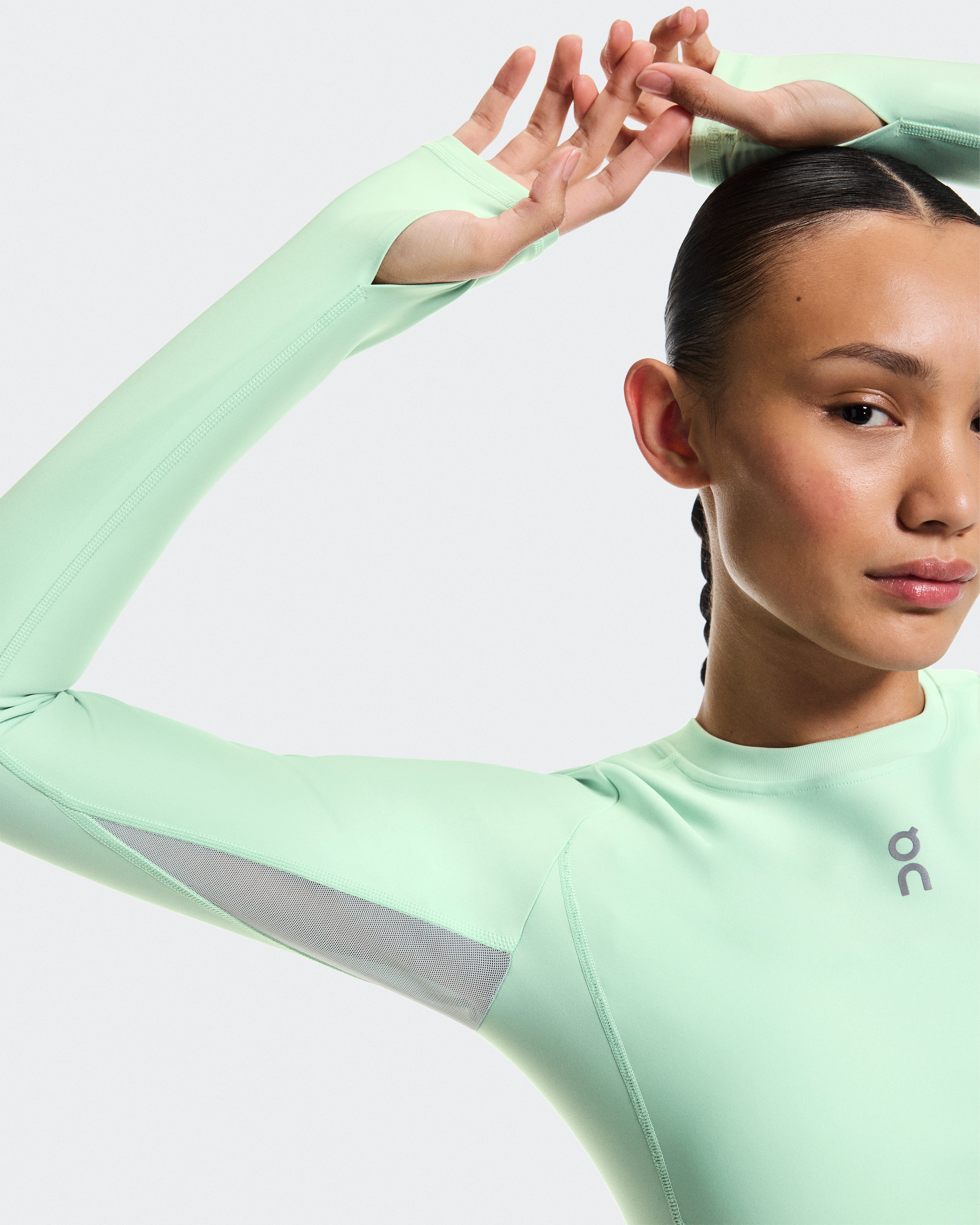On Train Long Sleeve Crop Creek (Women'S)