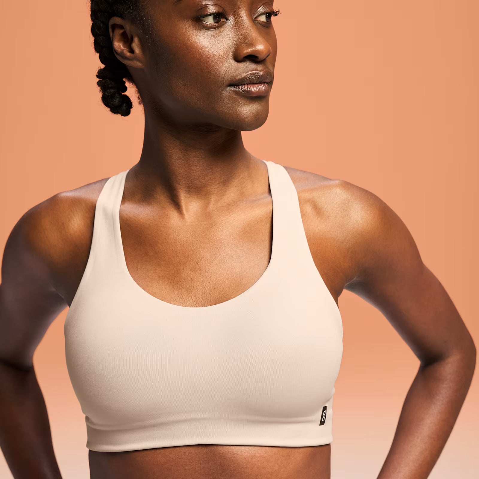 On Active Bra Sand | Cinder (Women'S)