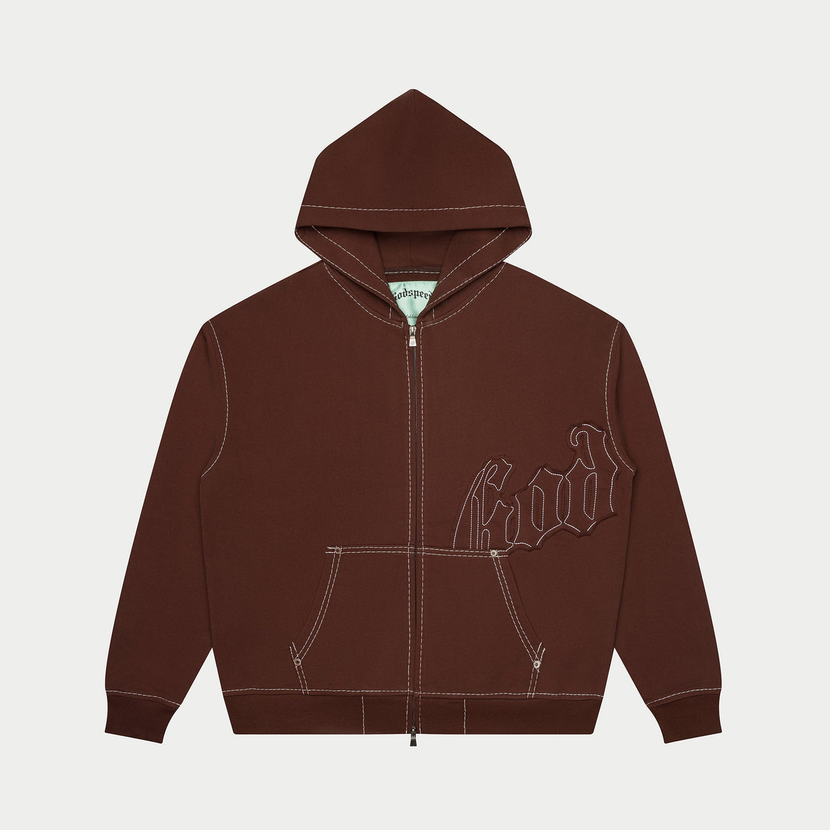 Godspeed OG Logo Sweatsuit Stitched (Mocha)