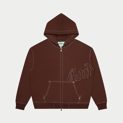Godspeed OG Logo Sweatsuit Stitched (Mocha)