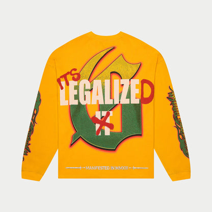 Godspeed Indoor Vvs Ls T-Shirt (Yellow)