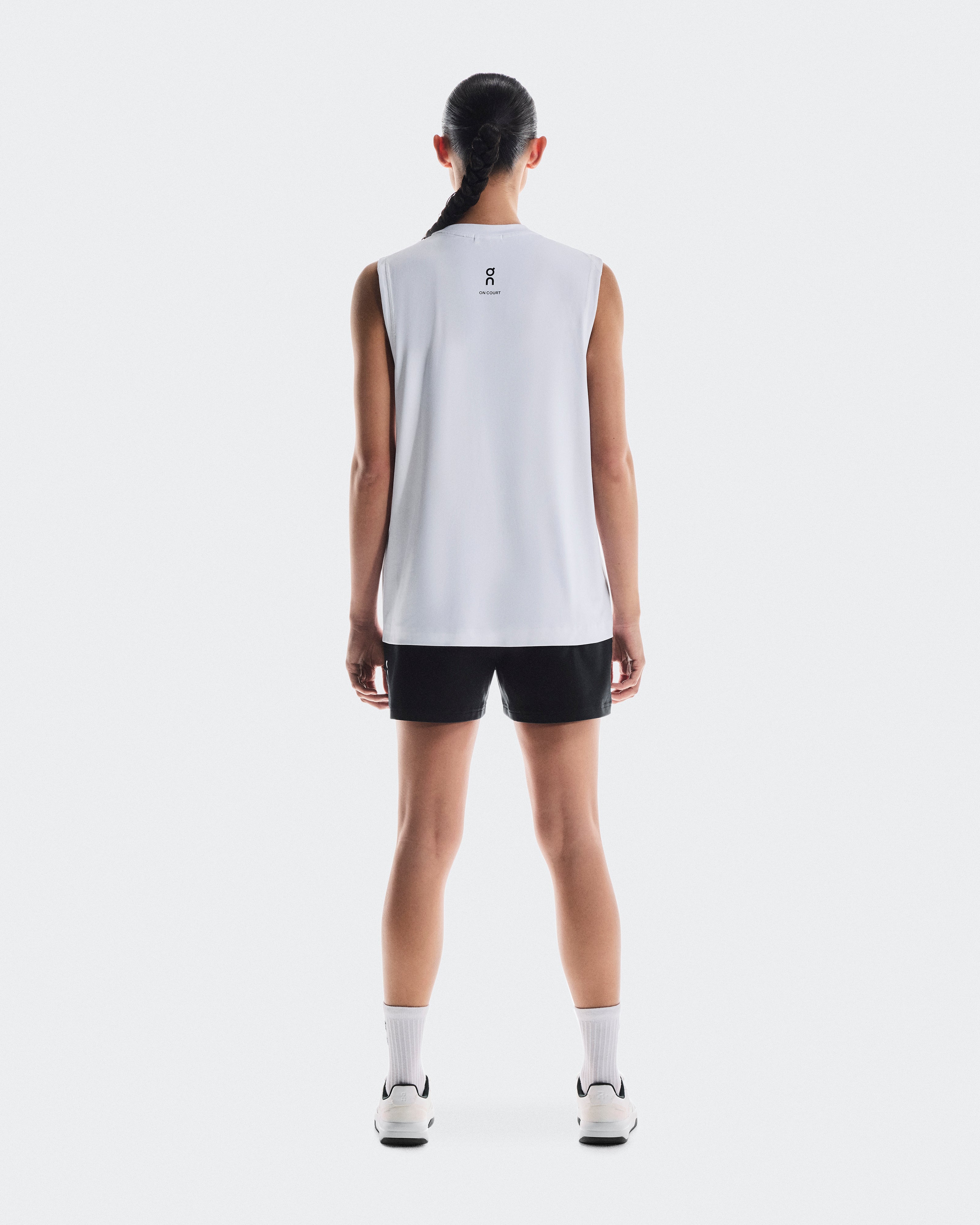 On Courtside Tank White (Women'S)