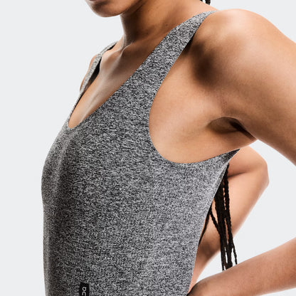 On Studio Knit Bodysuit Graphite Heather (Women'S)