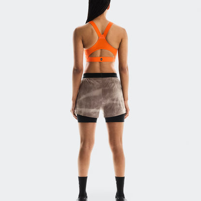 On 3" Performance Shorts Aop Cinder | Black (Women'S)