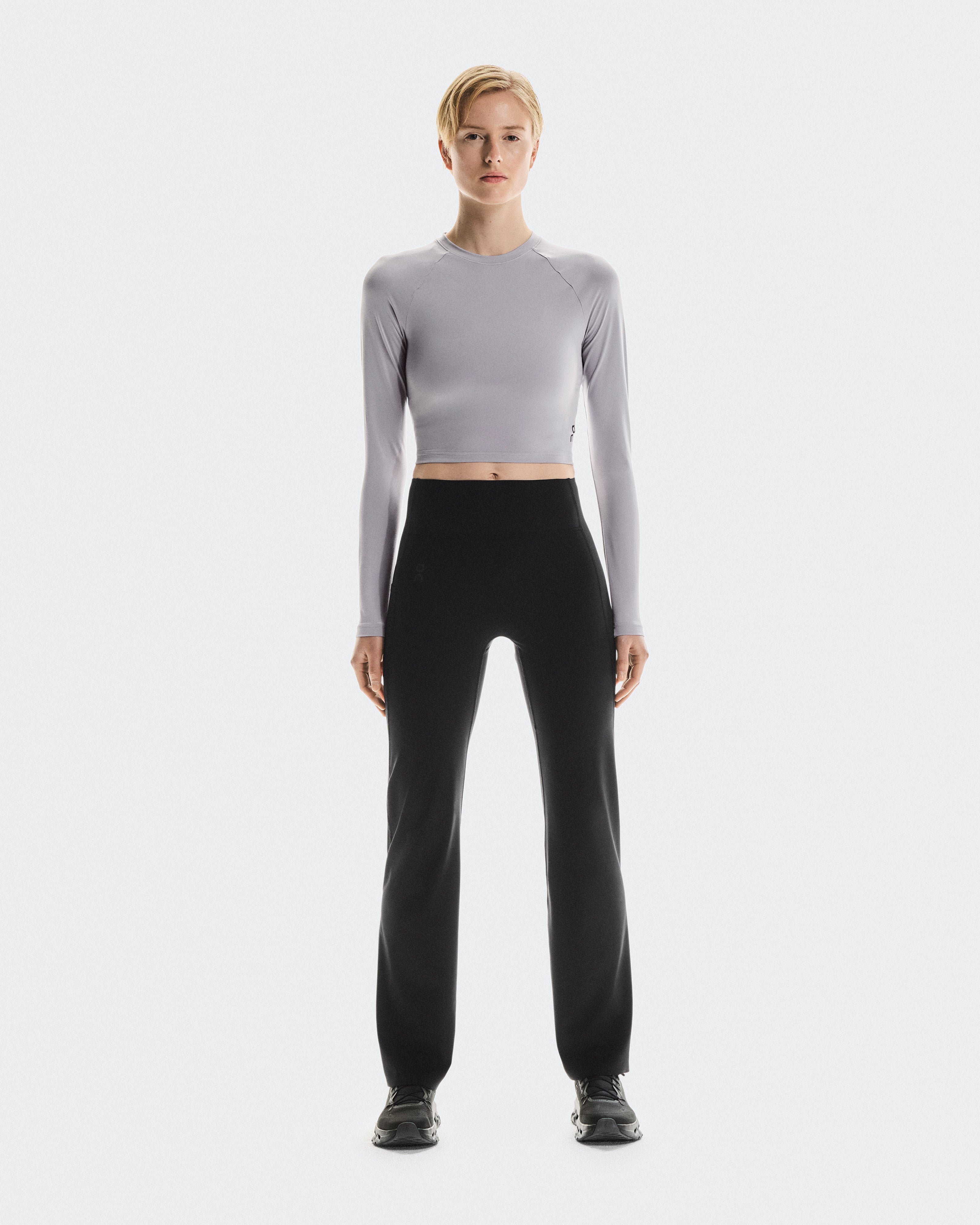 On Studio Long-T Crop Lilac (Women's)