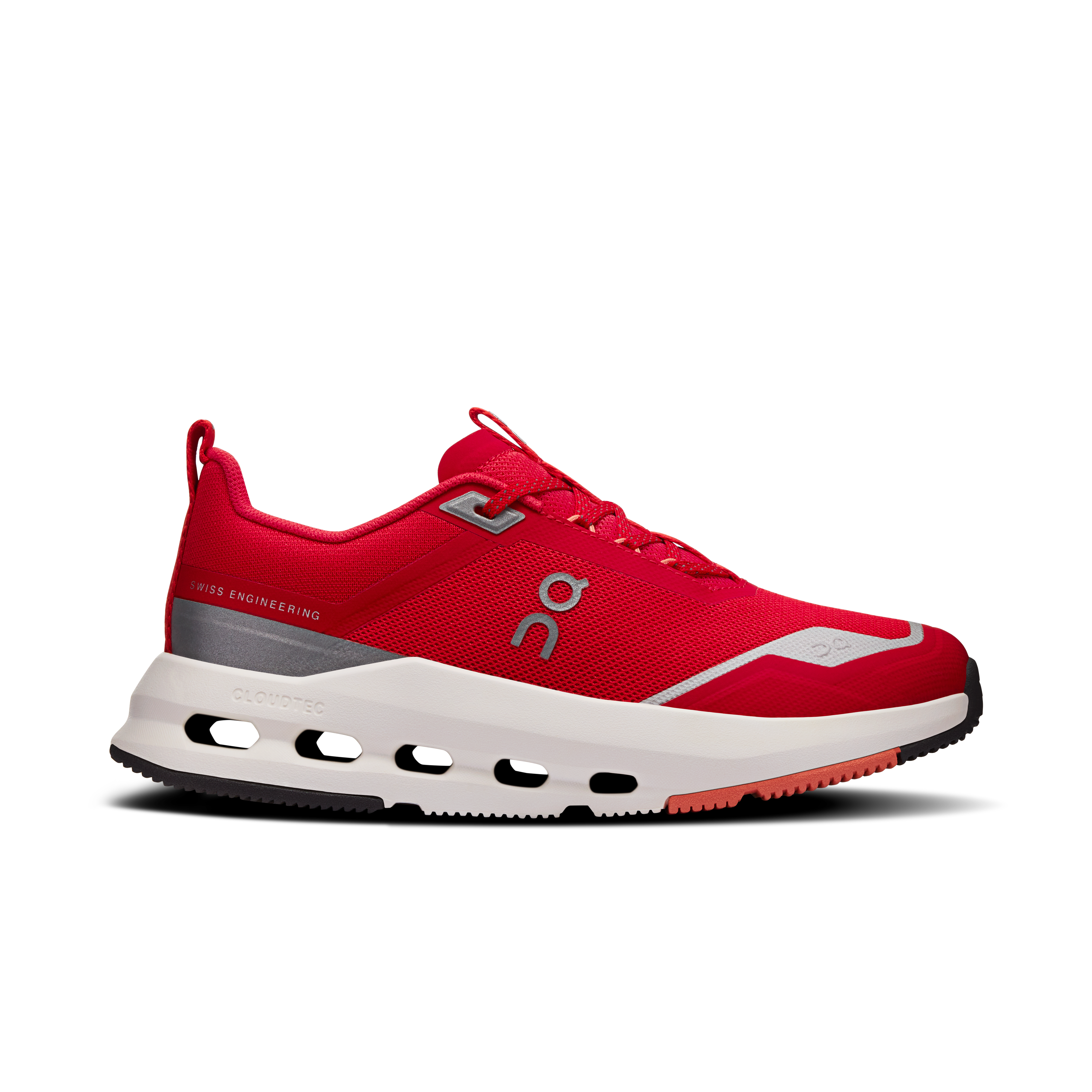 On Cloudnova Youth Red Terra