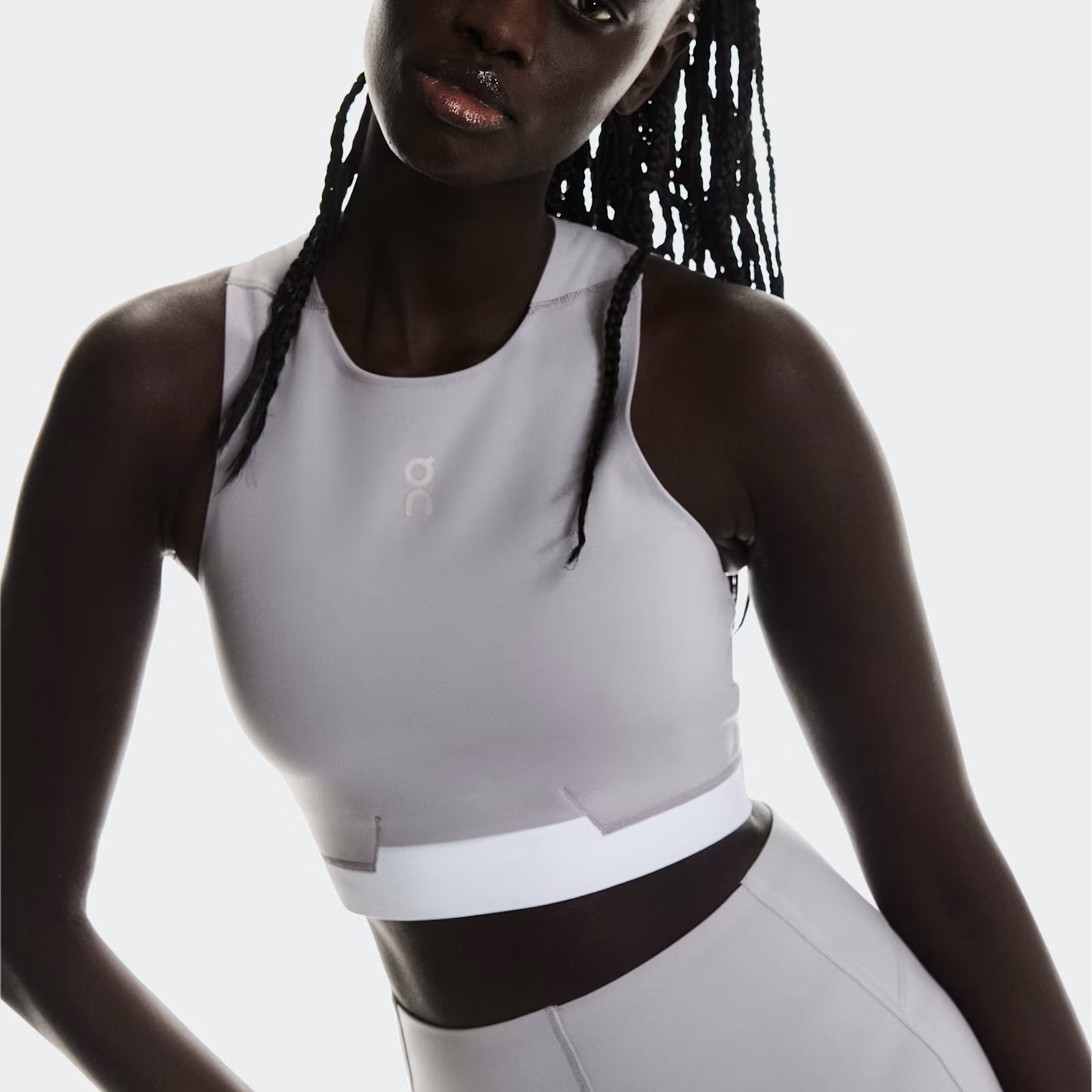 On Train 2-In-1 Crop Lilac (Women'S)