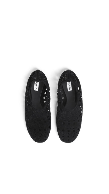 Alaïa Slippers Vienne In Suede Calfskin