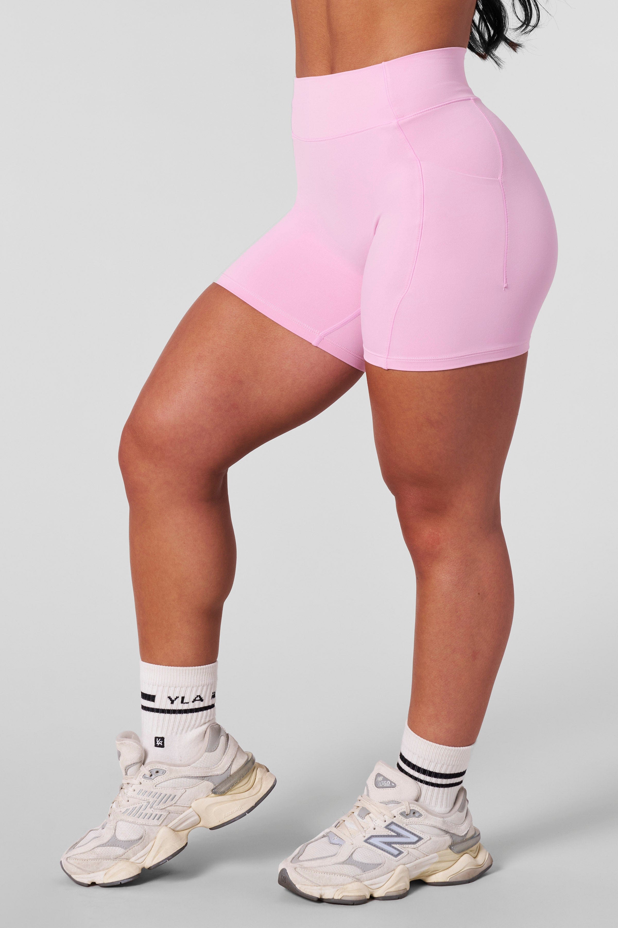 YoungLA W172 Nova Shorts Pink