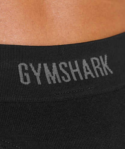Women's Gymshark 3Pk Seamless Underwear Variety Pack Black