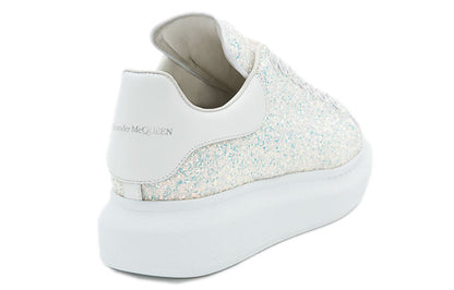 Alexander McQueen Oversized White Ice Glitter (Women's)