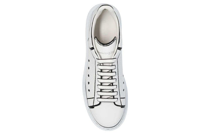 Alexander McQueen Oversized White Black Outline