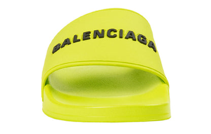 Balenciaga Pool Slide Lime