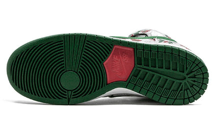 Nike SB Dunk High Concepts Ugly Christmas Sweater Grey (Special Box)