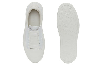 Alexander McQueen Deck Skate Plimsoll Lace-Up White (Women's)
