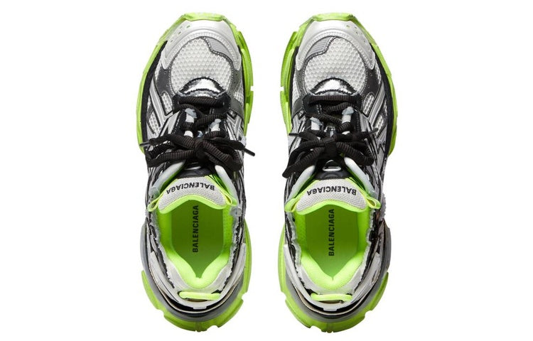 Balenciaga Runner White Neon Yellow