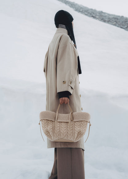 Polene Cyme Mini Merino Ecru