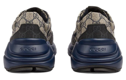 Gucci Rython GG Grey Navy