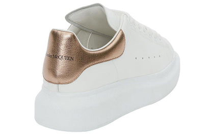 Alexander McQueen Oversized White Rose Gold (Women's)