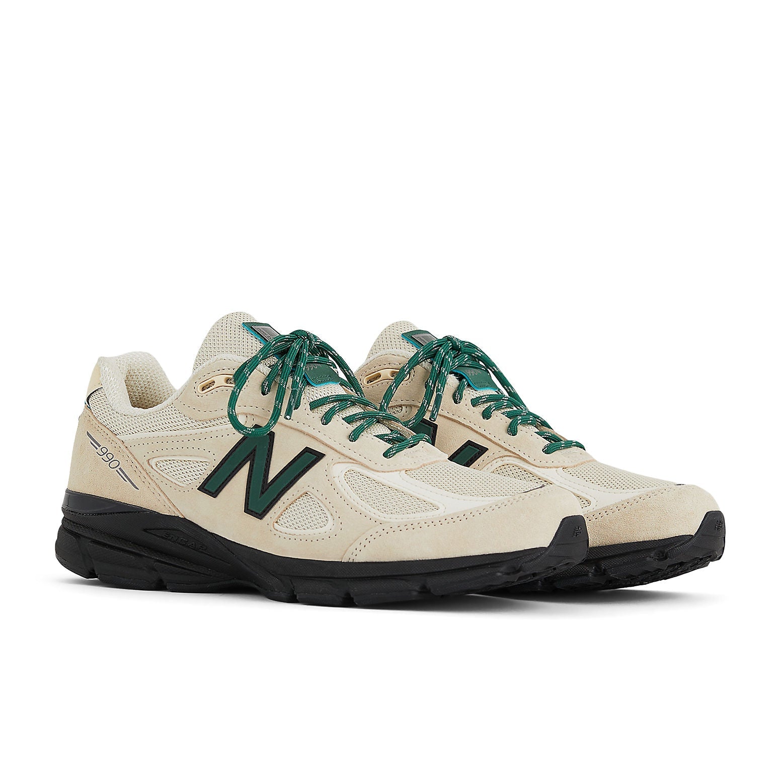 New Balance 990v4 MiUSA Teddy Santis Macadamia Nut