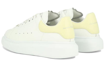Alexander McQueen Oversized White Lemon Yellow (Women's)