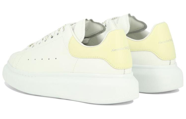 Alexander McQueen Oversized White Lemon Yellow (Women's)