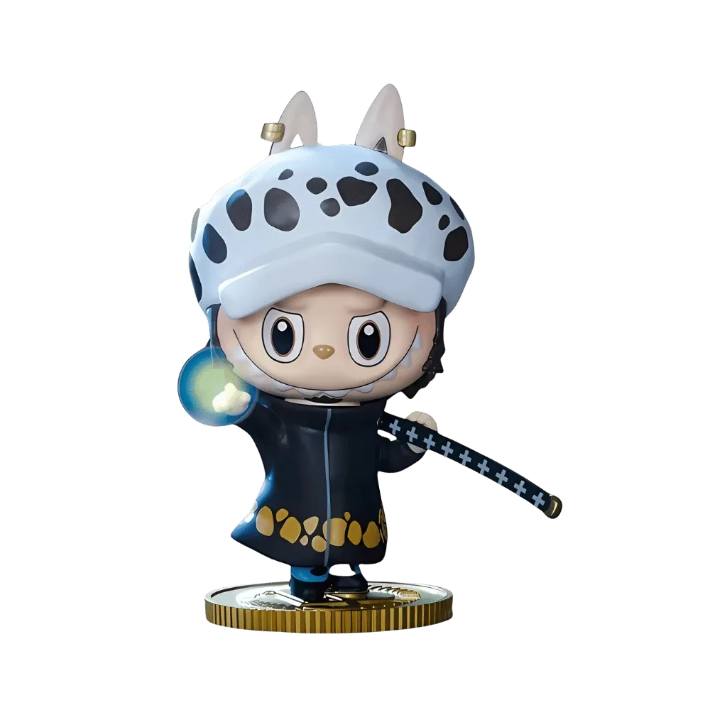 Pop Mart Labubu The Monsters x One Piece Series Trafalgar Law Figure Pack of 1