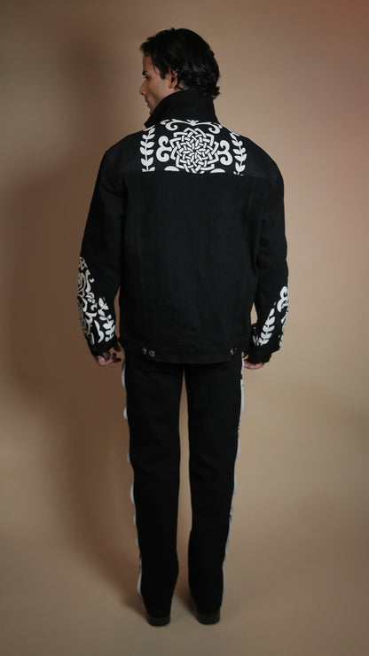 DAY TO NIGHT DENIM BLACK MEN'S PANTS [50/50 LIMITED EDITION]