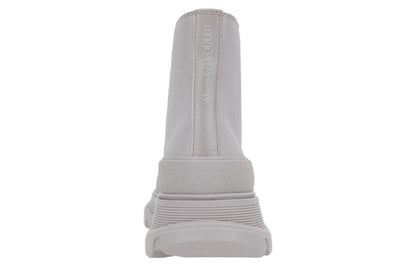 Alexander McQueen Tread Slick Boot Grey (Women's)