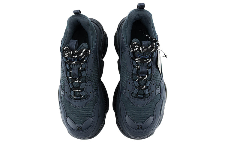 Balenciaga Triple S Clear Sole Deep Blue