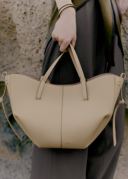 Polene Cyme Mini Textured Sand