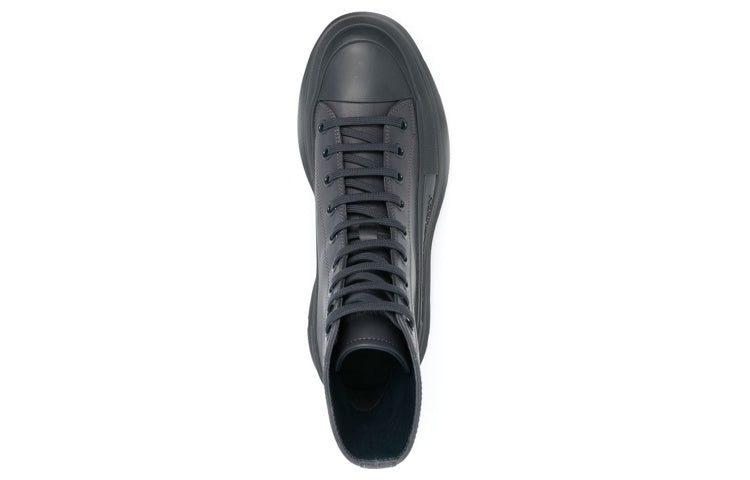Alexander McQueen Tread Slick Boots Grey