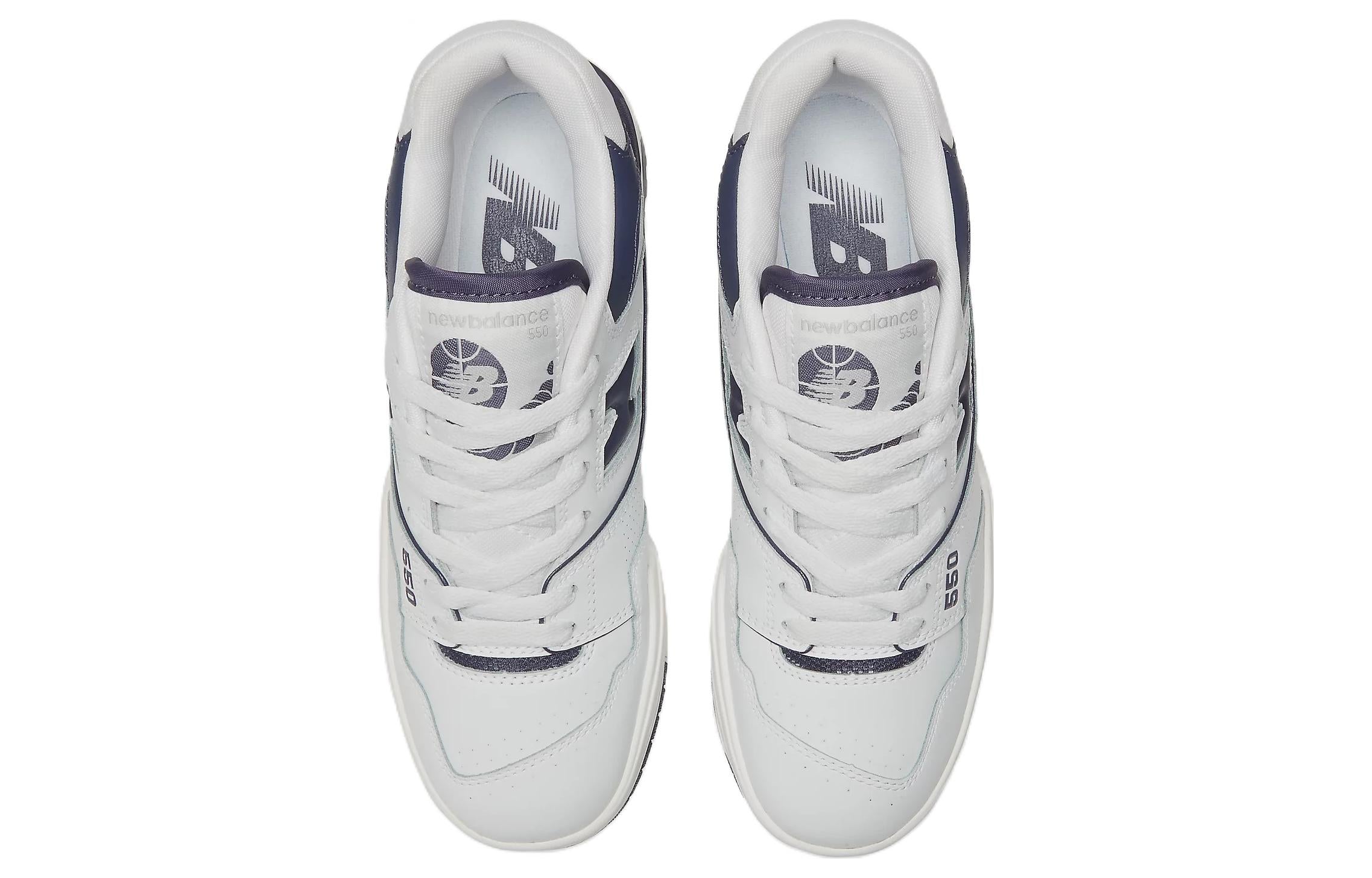 New Balance 550 White Dark Mercury (Women's)