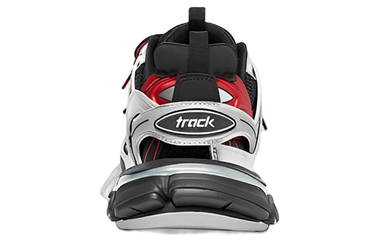 Balenciaga Track Black Red White Silver