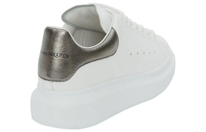 Alexander McQueen Oversized White Metallic