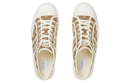 Gucci GG Canvas Trainer White Beige Monogram