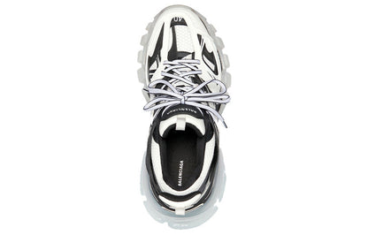 Balenciaga Track Clear Sole White Black