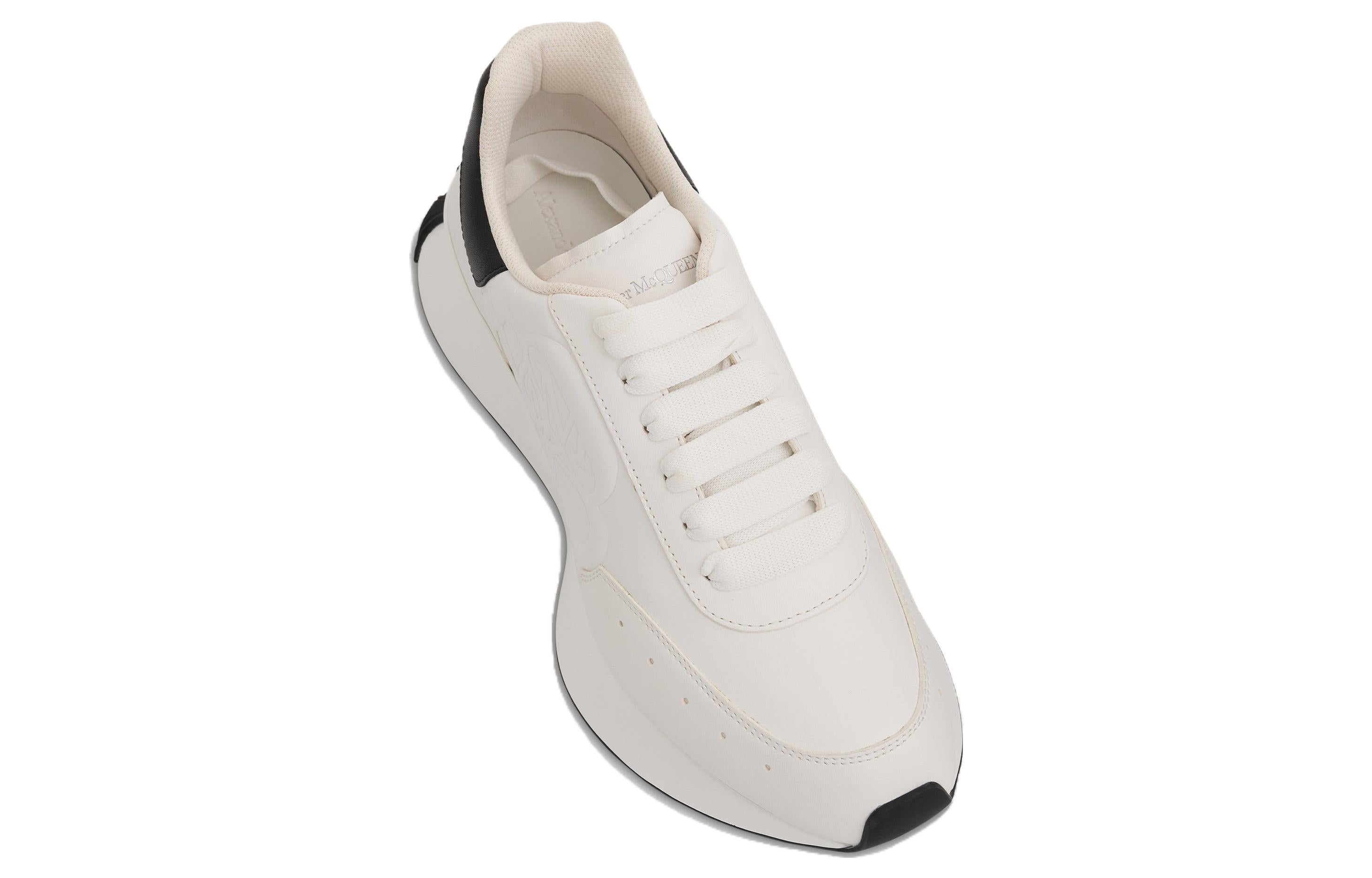 Alexander McQueen Sprint Runner White Black