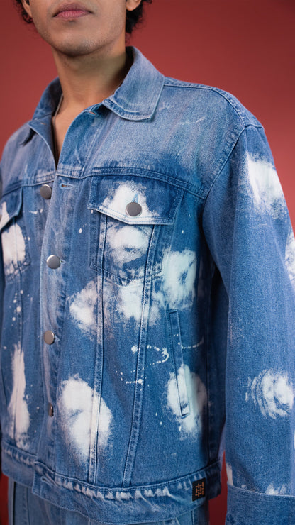 BLUE DENIM MEN'S JACKET