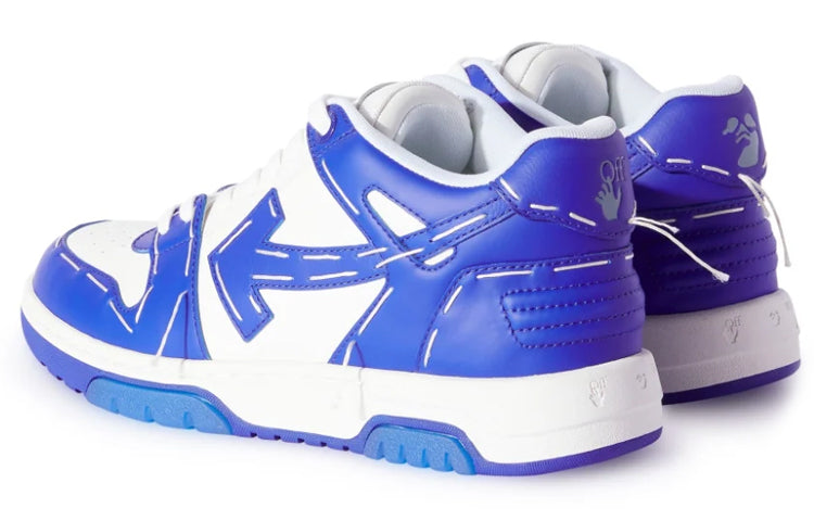 OFF-WHITE Out Of Office Sartorial Stitching White Dark Blue