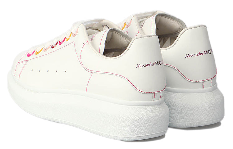 Alexander McQueen Oversized White Rainbow Eyelets (Women's)