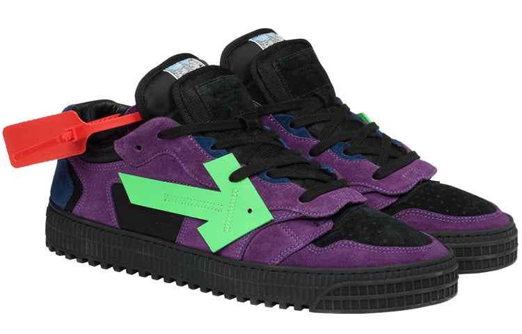 Off-White Off Court Low Top Purple Green