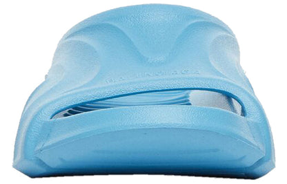 Balenciaga Mold Slide Sandal Blue
