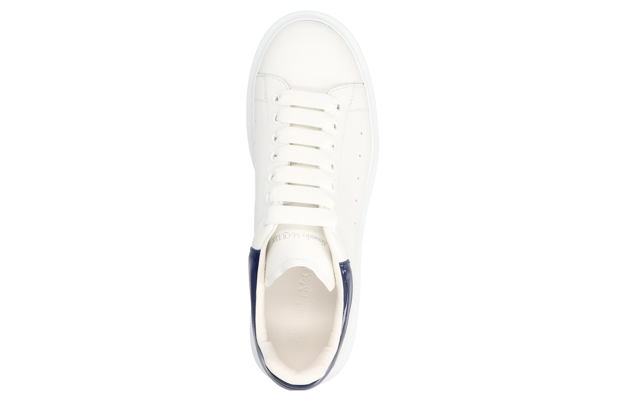 Alexander McQueen Oversized White Navy
