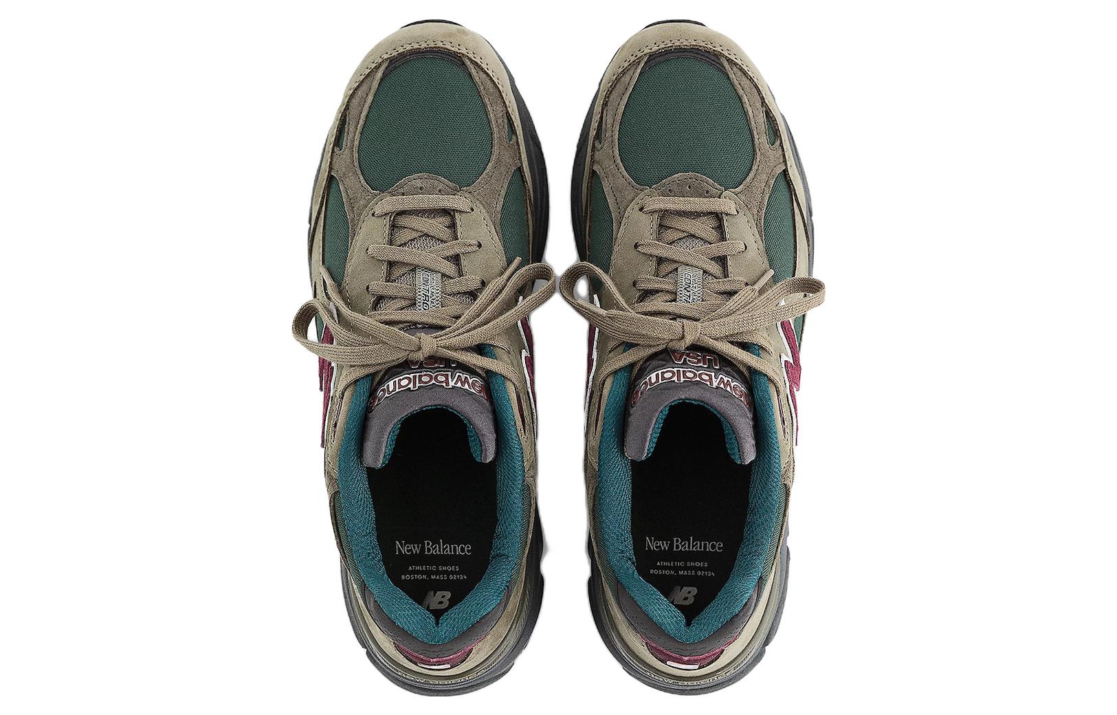 New Balance 990v3 MiUSA Teddy Santis Green Purple